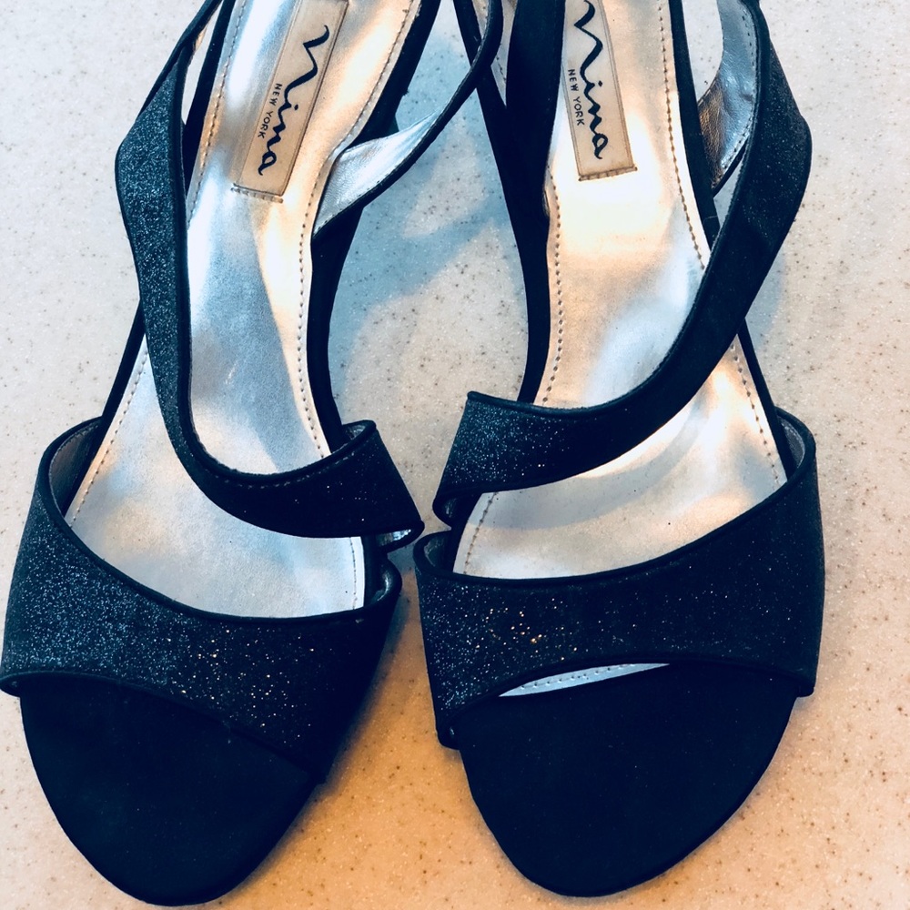 Nina brand Newark baby glitter sandals